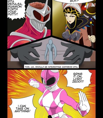 Porn Comics - pink power ranger