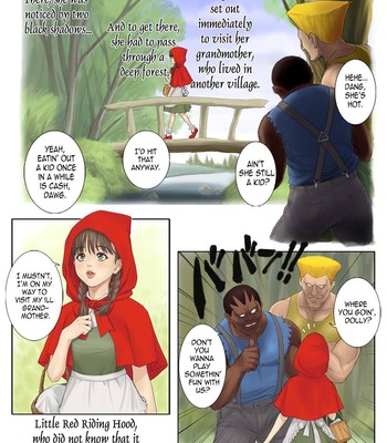 Street Fighter x Little Red Riding Hood comic porn sex 2