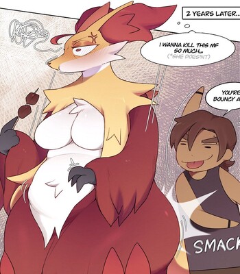 Delphox Wife comic porn sex 5
