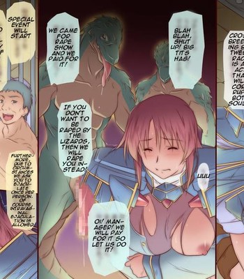 Onna Kishi wa Orc ni Ryoujoku Sareru II | Female Knight Disgraced by Orc II comic porn sex 14