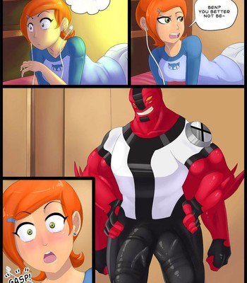 Gwen vs. Four Arms comic porn sex 3