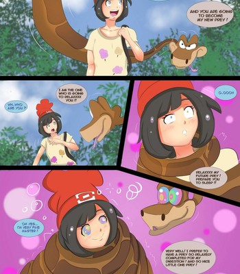 Kaa Discovers Pokemon Trainers comic porn thumbnail 001