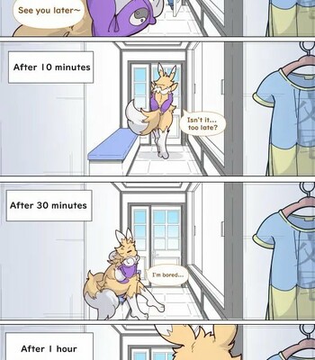Porn Comics - Renamon’s stay at home🦊