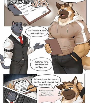 Porn Comics - Suspicious part-time job