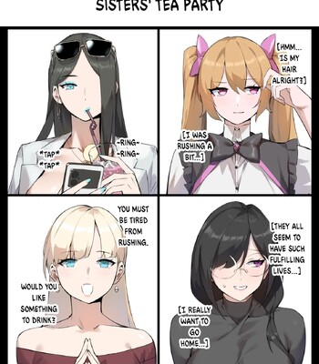 Sisters’ Tea Party comic porn sex 2