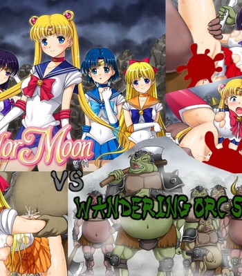Porn Comics - Sailor Moon Vs Wandering Orc Squad