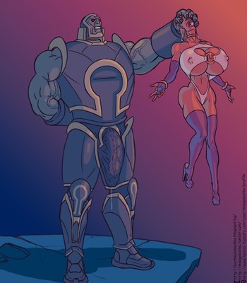 Darkseid vs Powergirl: The Ultimatum comic porn sex 6