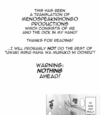 Uwaki Misui Haha wa Musuko ni Ochiru | Attempted cheating mom is obsessed with her son Ch. 1-2 comic porn sex 34