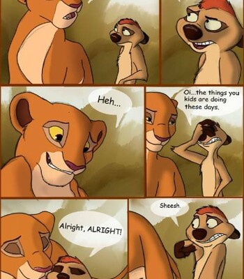 Porn Comics - lion king “Kids theas days”