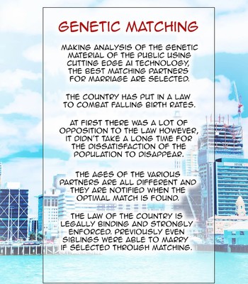 Law To Counteract Falling Birthrate By Genetic Matching Matched Me With My Mother comic porn sex 2