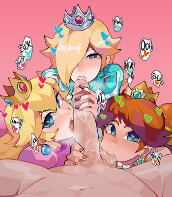 [Differland] Princesses (Super Mario Bros.) comic porn sex 6