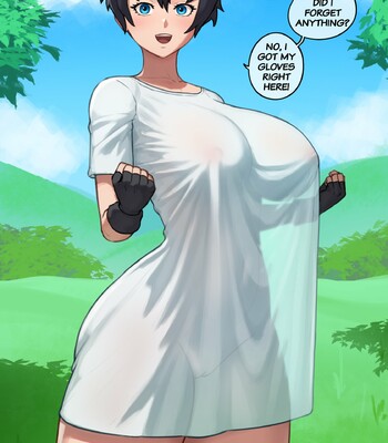 Videl Training comic porn thumbnail 001