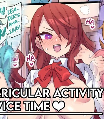 Porn Comics - Kagai Katsudoubu no Gohoushi Time | Extracurricular Activity Club Service Time