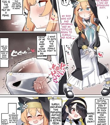 Futanari Mari-chan ga Osaru-san ni Naranai You ni Ganbaru Manga [MTL] comic porn sex 7