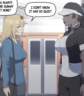 Porn Comics - Nessie and Valerie in the Subway