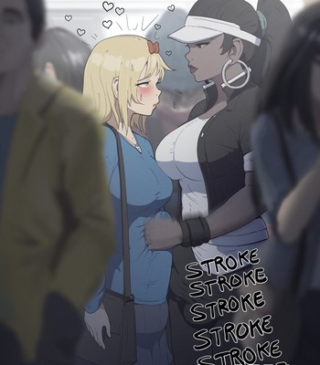 Nessie and Valerie in the Subway comic porn sex 54