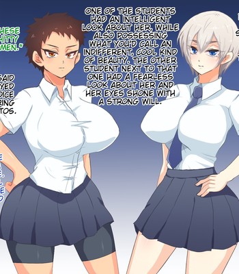 An Ikemen’s double training of two female high school students – The upper-class student council president and the man-hating captain of the karate club comic porn sex 3