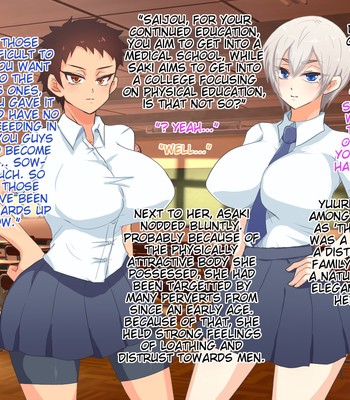 An Ikemen’s double training of two female high school students – The upper-class student council president and the man-hating captain of the karate club comic porn sex 6