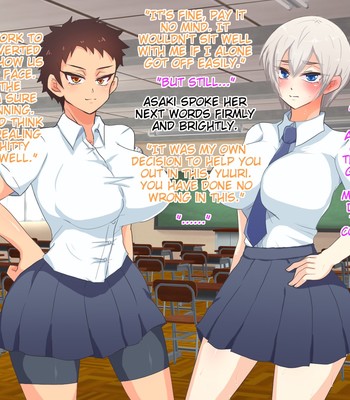 An Ikemen’s double training of two female high school students – The upper-class student council president and the man-hating captain of the karate club comic porn sex 57