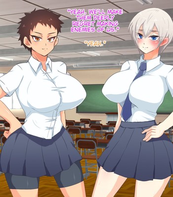 An Ikemen’s double training of two female high school students – The upper-class student council president and the man-hating captain of the karate club comic porn sex 58