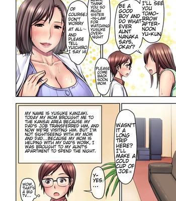 Hot Hot Night in the Custody of my Difficult Kansai Aunt comic porn sex 3