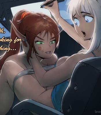 [Lewdua] Lochness working at home comic porn sex 2