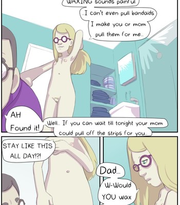 Dad Daughter Deflower oneshot comic porn sex 4
