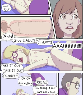 Dad Daughter Deflower oneshot comic porn sex 9