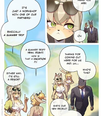 Summer Workcation (ongoing) comic porn sex 3