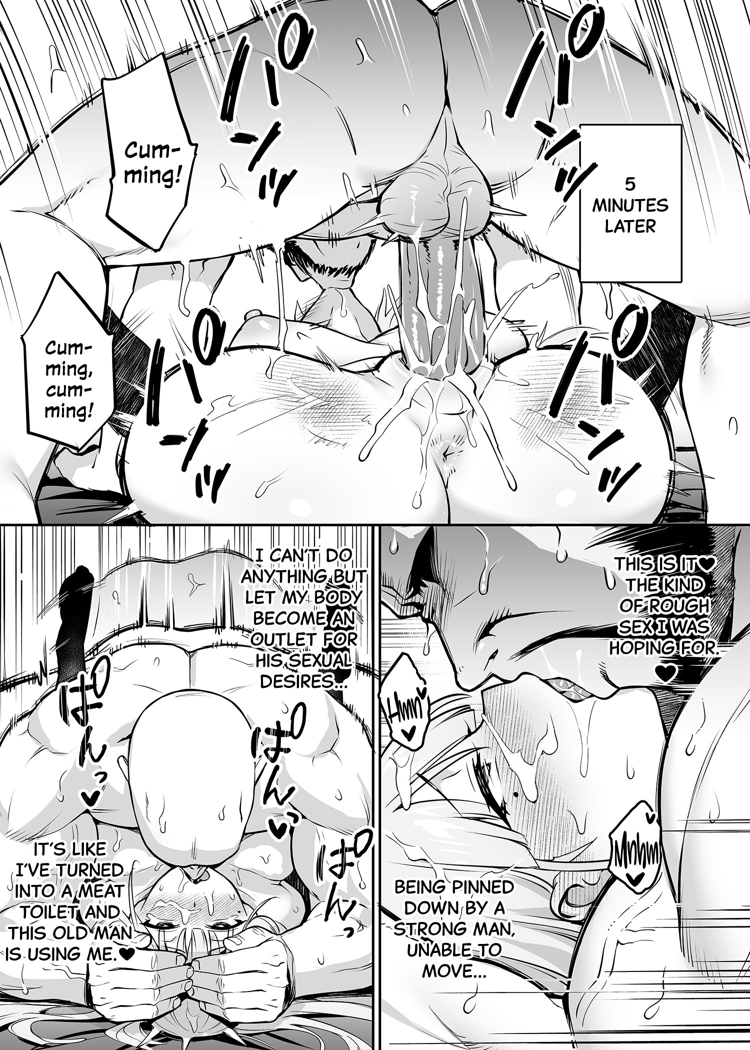 Akogare no Seitokaichou ga Kyonyuu Sugiru Ken [Decensored] comic porn sex 32