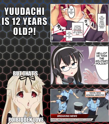 Yuudachi Loves Admiral-san Very Much, Poi! (Kantai Collection -KanColle-) [English] comic porn sex 20