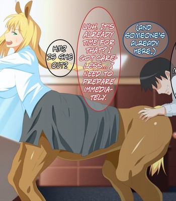Centaur Yome! Tsundere Bakunyuu Jinba Musume ni Tanetsuke Seikatsu comic porn sex 5