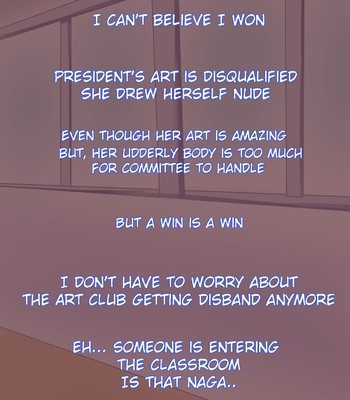 Art Session with Bunny Girl Art Club President [Decensored] comic porn sex 9