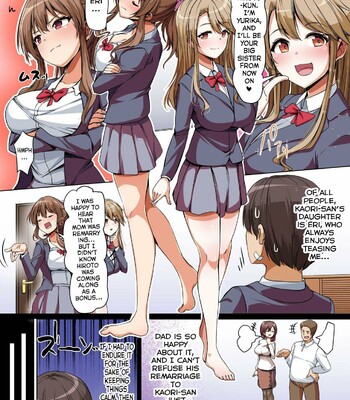 Gishimaidon de Datsu Doutei! Chichioya ga Saikon Shitara Ijimekko ga Gimai ni Natta ~Anta wa Atashi no Nanda kara, Sassato Kimochi yoku Sasenasai yo ne!~ | Losing My Virginity in a Big Sister-Little Sister Combo! My Bully Became My Stepsister After Dad Re comic porn sex 8