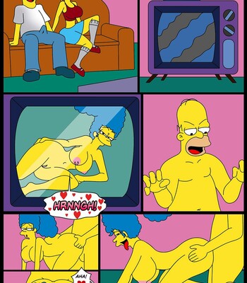 The XXX Video of MARGE and HOMER comic porn sex 3