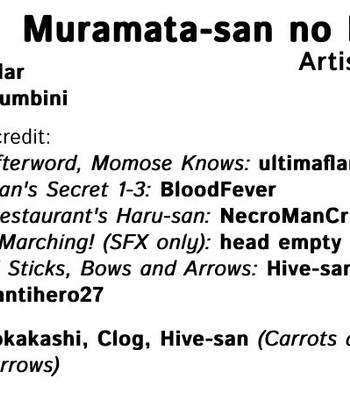 Muramata-san no Himitsu | Muramata-san’s Secret comic porn sex 222