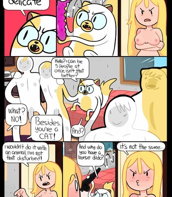 Fionna and Cake: A New Job (WIP) comic porn sex 8