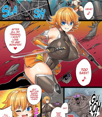 Taimanin Sakura-chan VS Zako Monster comic porn thumbnail 001