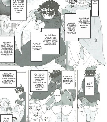 Muhouchitai no Arukikata Lesson 2 “Seikou Houshuu” (Dragon Quest III) [English] comic porn sex 2