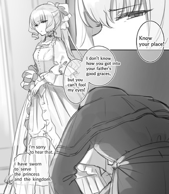 Princess Knight Captured by Goblins Part 1 + 2 (Clothed Version) [Uncensored] comic porn sex 35