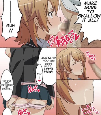Brainwashed Iroha (Yahari Ore no Seishun Love Come wa Machigatteiru.) comic porn sex 8