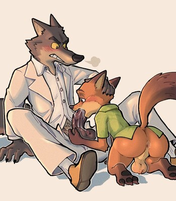 Mr. Wolf X Mr. Snake X Nick Wilde comic porn sex 5