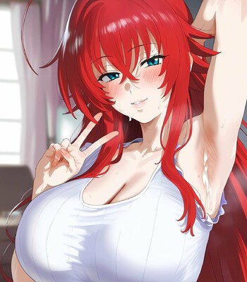 Rias Gremory (Highschool DXD) comic porn sex 6