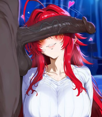 Rias Gremory (Highschool DXD) comic porn sex 44