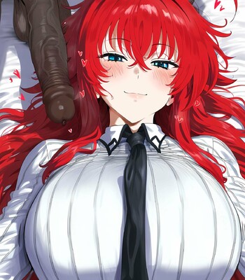 Rias Gremory (Highschool DXD) comic porn sex 45