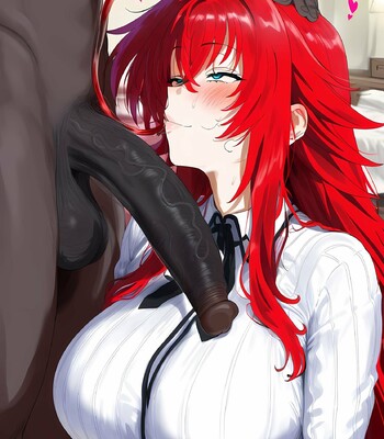 Rias Gremory (Highschool DXD) comic porn sex 48