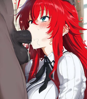 Rias Gremory (Highschool DXD) comic porn sex 58