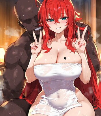 Rias Gremory (Highschool DXD) comic porn sex 160