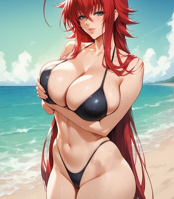 Rias Gremory (Highschool DXD) comic porn sex 172