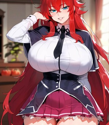 Rias Gremory (Highschool DXD) comic porn sex 246